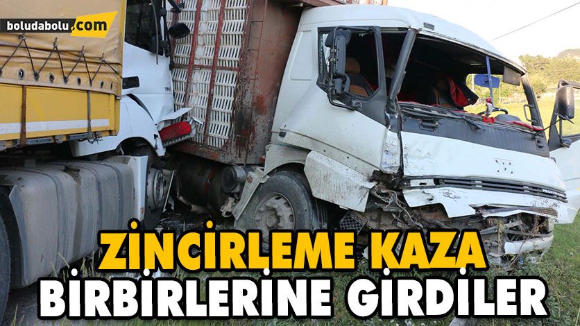 Mudurnu’da Zincirleme Trafik Kazası: 1 Yaralı Mudurnu’da Zincirleme Trafik Kazası: 1 Yaralı