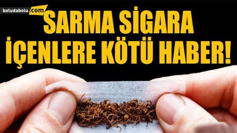 İçime hazır halde tütün satışı resmen yasaklandı