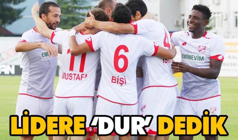 Lideri 10 kişiyle yendik