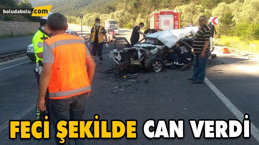 Otomobille tır çarpıştı: 1 ölü, 2 yaralı Otomobille tır çarpıştı: 1 ölü, 2 yaralı