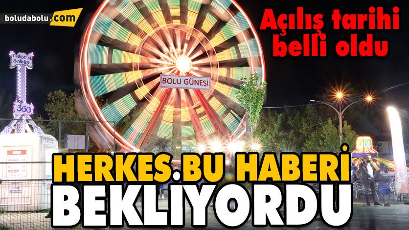 Lunaparklar 6 Temmuz’da Açılıyor Lunaparklar 6 Temmuz’da Açılıyor