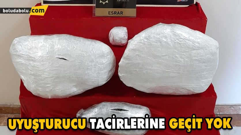 Uyuşturucu Tacirlerine Geçit Yok