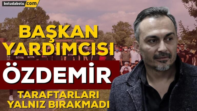 Özdemir’den taraftarlara destek