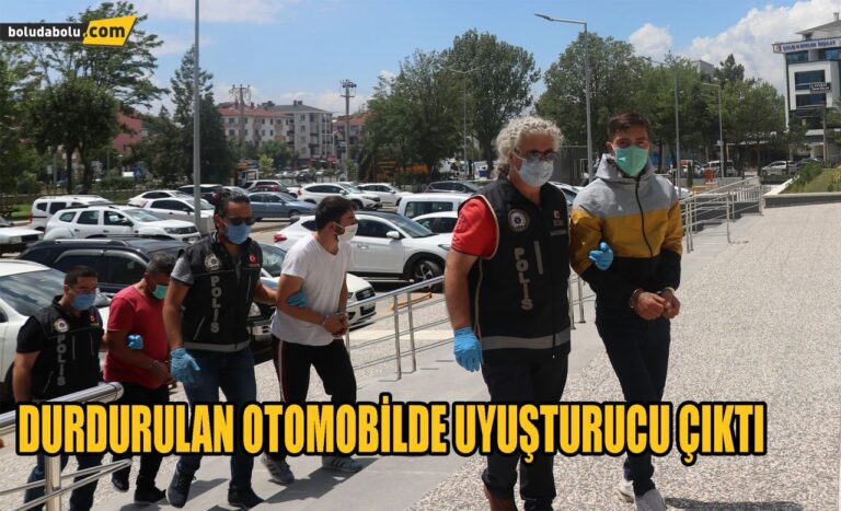 Bolu TEM otoyolunda uyuşturucu operasyonu