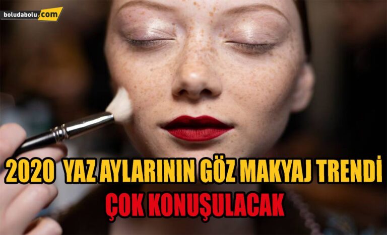 2020 yaz aylarında bu göz makyajları çok konuşulacak.