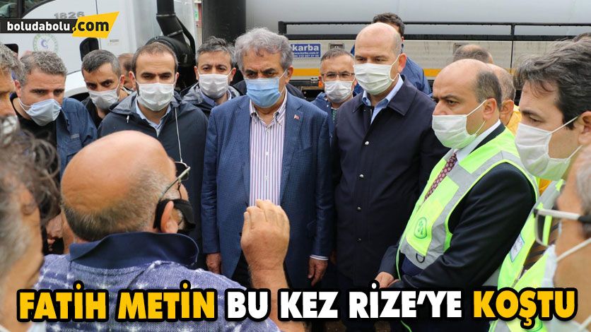 FATİH METİN BU KEZ RİZE’YE KOŞTU FATİH METİN BU KEZ RİZE’YE KOŞTU