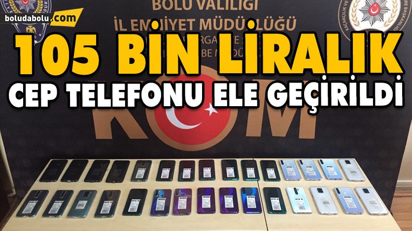 105 BİN LİRALIK CEP TELEFONU ELE GEÇİRİLDİ 105 BİN LİRALIK CEP TELEFONU ELE GEÇİRİLDİ
