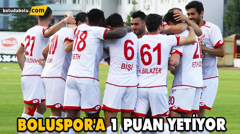 BOLUSPOR’A 1 PUAN YETİYOR BOLUSPOR’A 1 PUAN YETİYOR