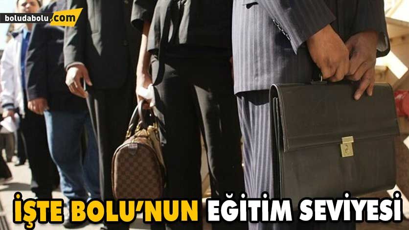 İŞTE BOLU’NUN EĞİTİM SEVİYESİ İŞTE BOLU’NUN EĞİTİM SEVİYESİ
