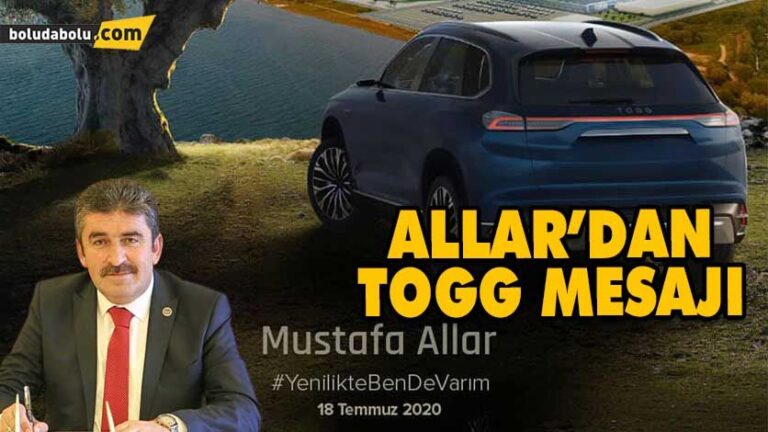 “YERLİ VE MİLLİ ÜRETİM OTOMOBİLİMİZİ DESTEKLİYORUZ”