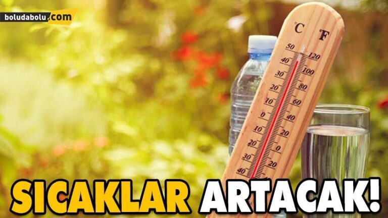 METEOROLOJİ’DEN SICAK HAVA UYARISI!