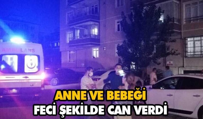 ANNE VE BEBEĞİ 5.KATTAN DÜŞTÜ