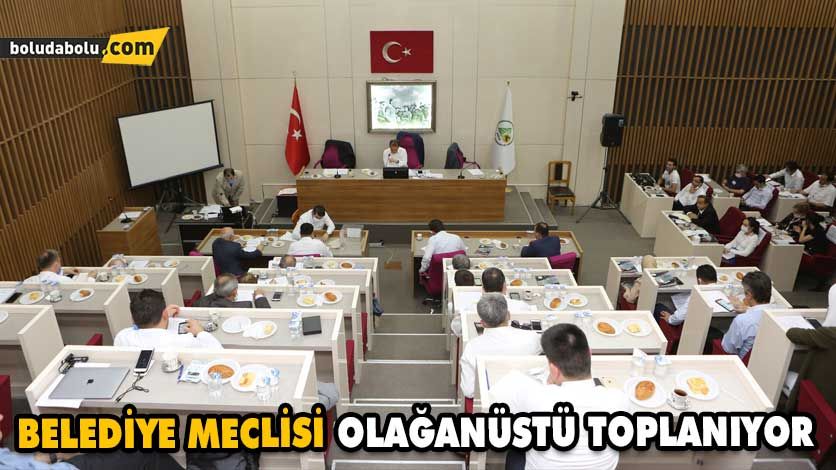 BELEDİYE MECLİSİ OLAĞANÜSTÜ TOPLANIYOR BELEDİYE MECLİSİ OLAĞANÜSTÜ TOPLANIYOR