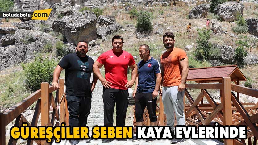 MİLLİ GÜREŞÇİLER, 3 BİN 200 YILLIK KAYA EVLERİNİ ZİYARET ETTİ MİLLİ GÜREŞÇİLER, 3 BİN 200 YILLIK KAYA EVLERİNİ ZİYARET ETTİ