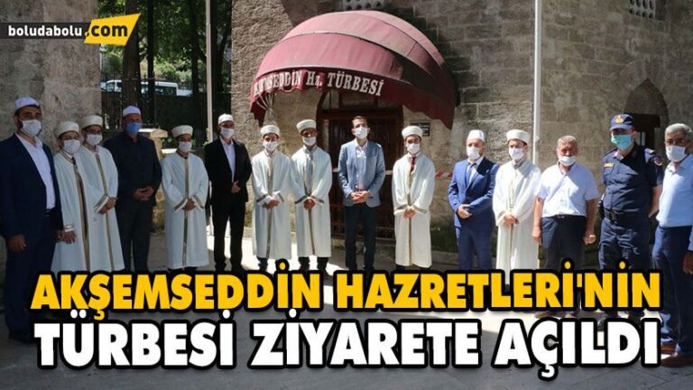 İSTANBUL’UN MANEVİ FATİHİ AKŞEMSEDDİN HAZRETLERİ’NİN TÜRBESİ ZİYARETE AÇILDI