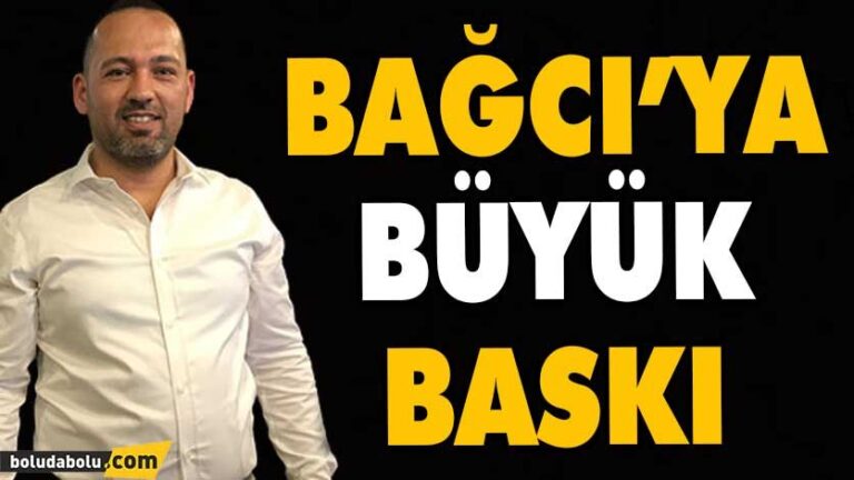 BAĞCI’YA BÜYÜK BASKI