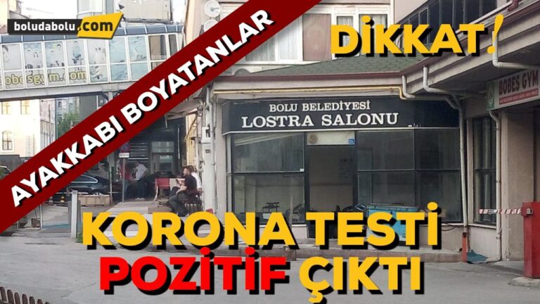 Lostra salonunda koronavirüs vakası