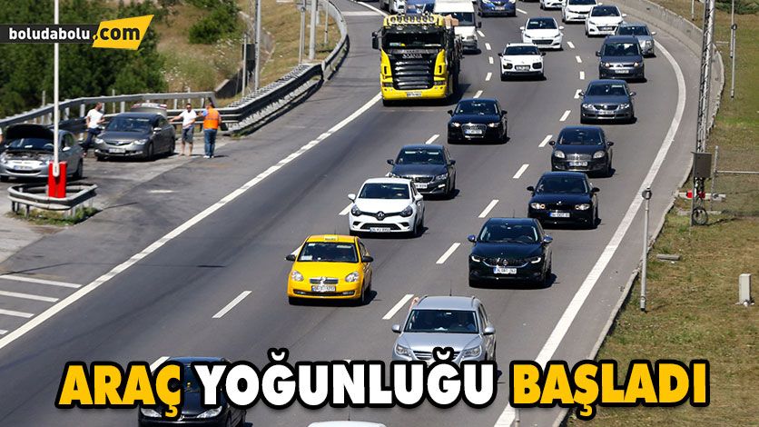 TATİLCİLERİN BAYRAM YOLCULUĞU BAŞLADI TATİLCİLERİN BAYRAM YOLCULUĞU BAŞLADI