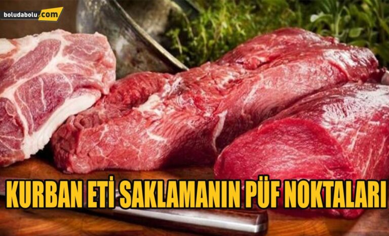 Kurban eti nasıl saklanır?