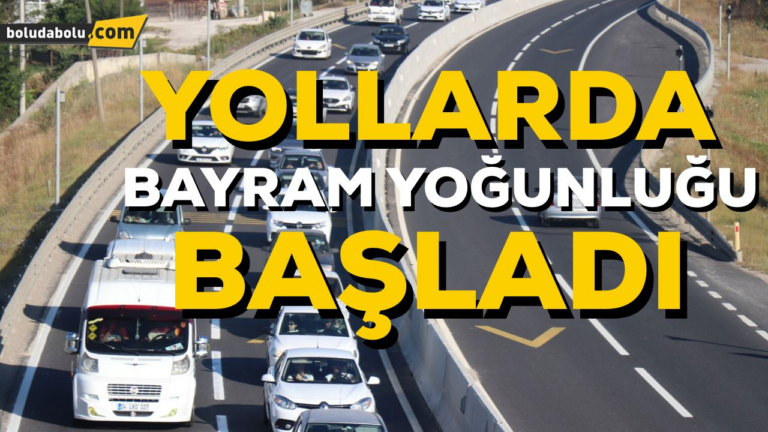 Bayram trafiği başladı