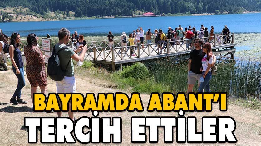 Abant bayram tatilinde doğaseverlerin uğrak noktası oldu Abant bayram tatilinde doğaseverlerin uğrak noktası oldu