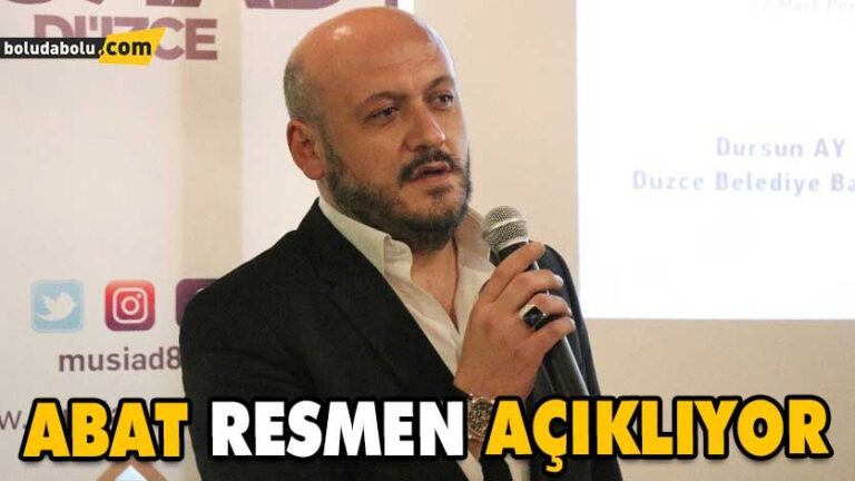 Abat’tan delegelere çağrı