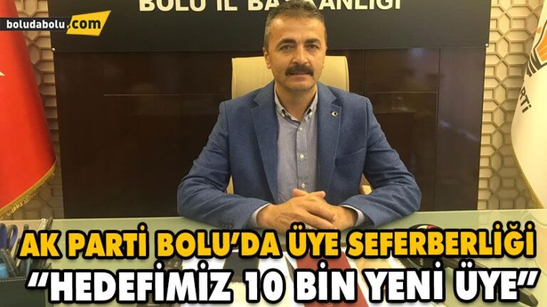 “34 BİN OLAN ÜYE SAYIMIZI 44 BİNE ÇIKARTACAĞIZ”