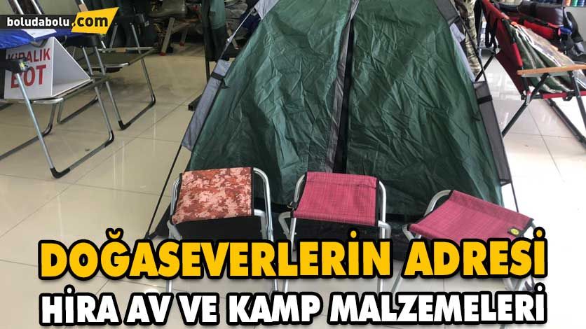DOĞASEVERLERİN ADRESİ HİRA AV VE KAMP MALZEMELERİ