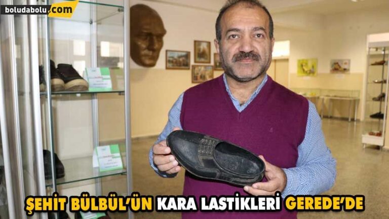 ŞEHİT BÜLBÜL’ÜN KARA LASTİKLERİ GEREDE’DE