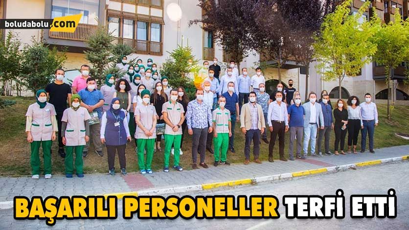 BAŞARILI PERSONELLER TERFİ ETTİ BAŞARILI PERSONELLER TERFİ ETTİ
