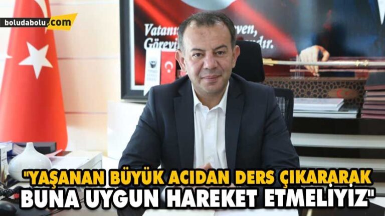 BAŞKAN ÖZCAN’DAN 17 AĞUSTOS 1999 MARMARA DEPREMİ MESAJI