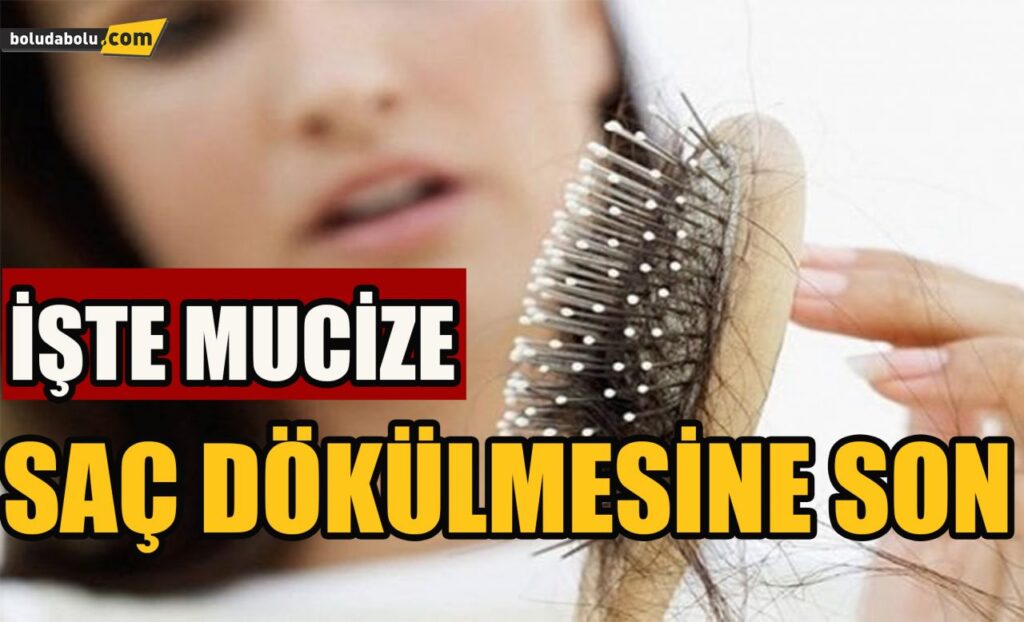 Saç dökülmesine son Saç dökülmesine son