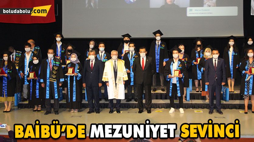 BAİBÜ’DE MEZUNİYET SEVİNCİ BAİBÜ’DE MEZUNİYET SEVİNCİ