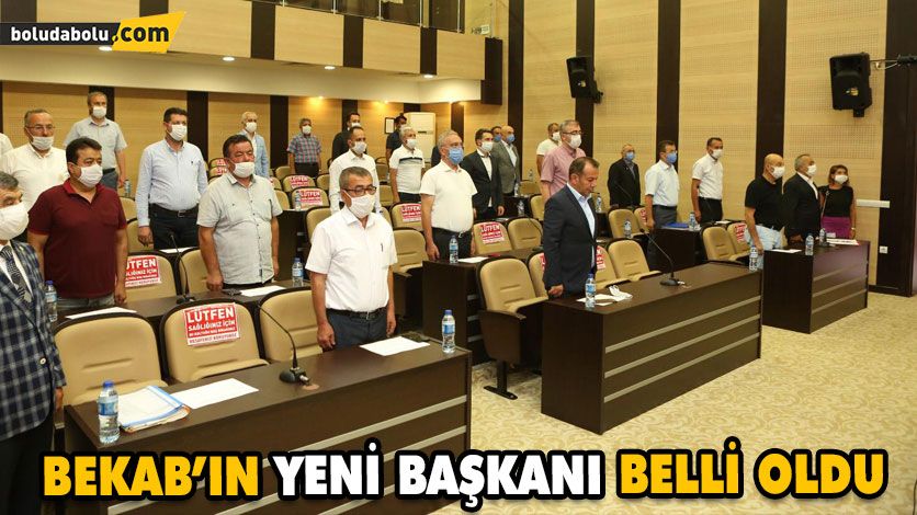 BEKAB’IN YENİ BAŞKANI BELLİ OLDU BEKAB’IN YENİ BAŞKANI BELLİ OLDU