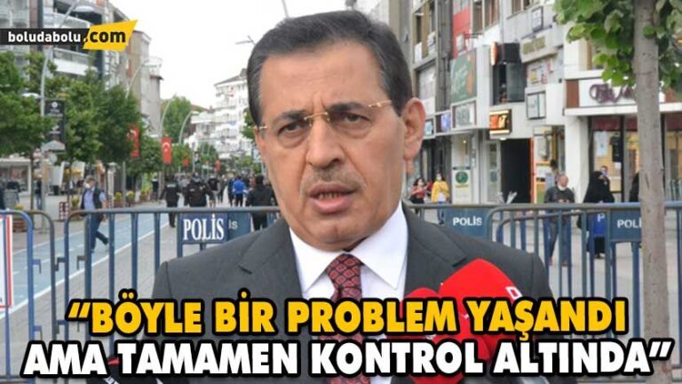 VALİ ÜMİT DOĞRULADI