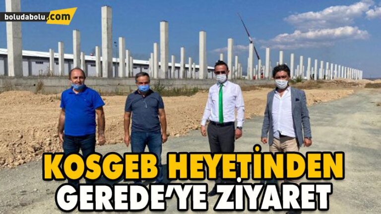 KOSGEB HEYETİNDEN GEREDE’YE ZİYARET