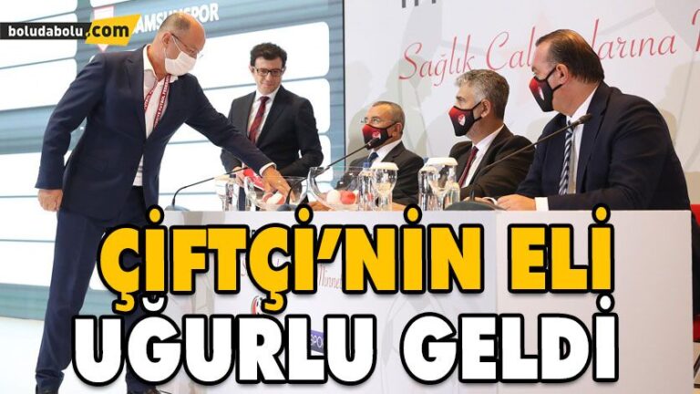 FAZIL ÇİFTÇİ, BOLUSPOR’U TEMSİL ETTİ