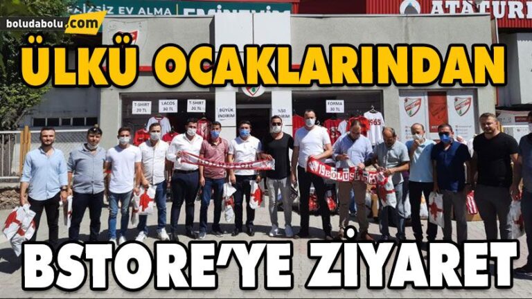 ÜLKÜ OCAKLARINDAN BSTORE’YE ZİYARET