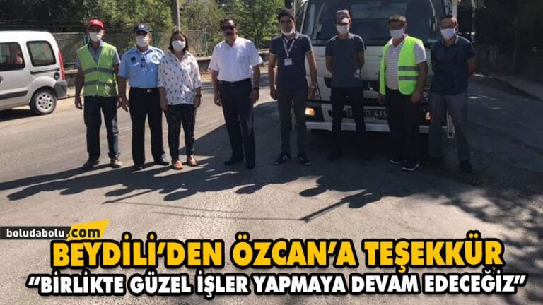 “BİRLİKTE GÜZEL İŞLER YAPMAYA DEVAM EDECEĞİZ”