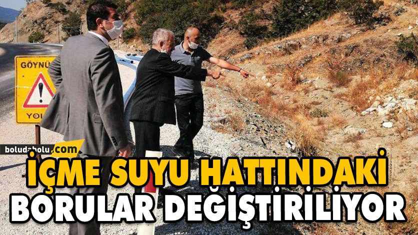 İÇME SUYU HATTINDA YENİLEME ÇALIŞMALARI BAŞLADI İÇME SUYU HATTINDA YENİLEME ÇALIŞMALARI BAŞLADI