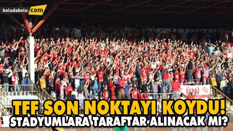 STADYUMLARA TARAFTAR ALINACAK MI?