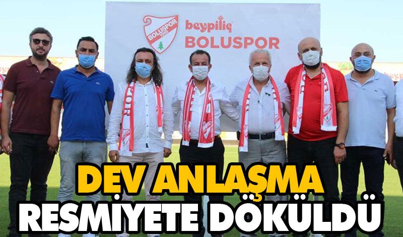 DEV ANLAŞMA RESMİYETE DÖKÜLDÜ DEV ANLAŞMA RESMİYETE DÖKÜLDÜ
