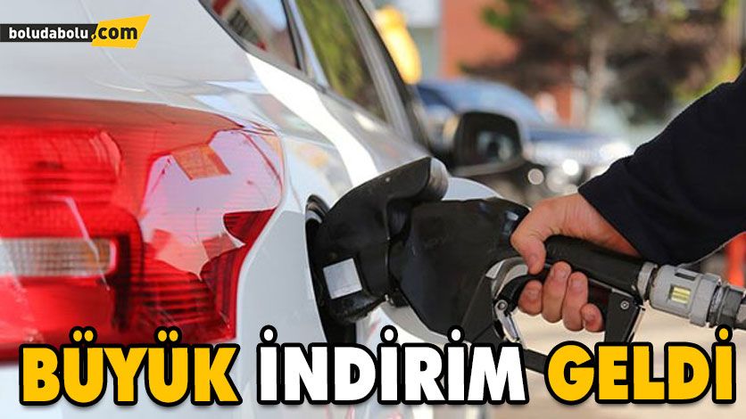 MOTORİNE BÜYÜK İNDİRİM GELDİ MOTORİNE BÜYÜK İNDİRİM GELDİ