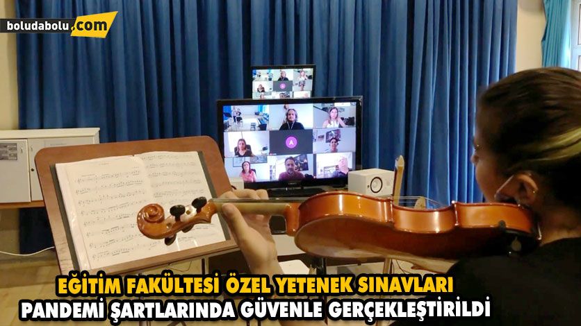 EĞİTİM FAKÜLTESİ ÖZEL YETENEK SINAVLARI PANDEMİ ŞARTLARINDA GÜVENLE GERÇEKLEŞTİRİLDİ EĞİTİM FAKÜLTESİ ÖZEL YETENEK SINAVLARI PANDEMİ ŞARTLARINDA GÜVENLE GERÇEKLEŞTİRİLDİ