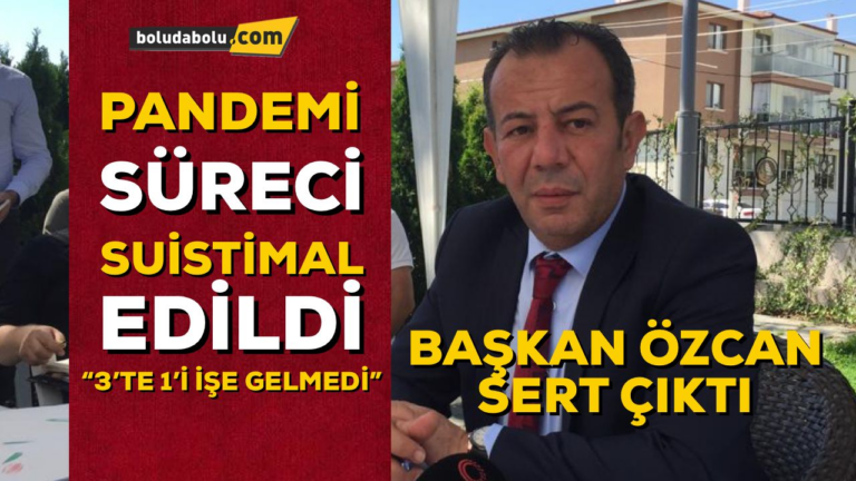 Başkan Özcan’dan sert tepki !