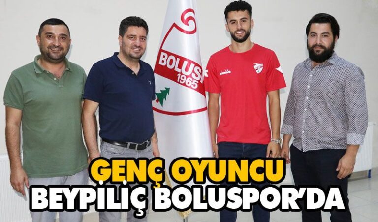 GENÇ OYUNCU BEYPİLİÇ BOLUSPOR’DA