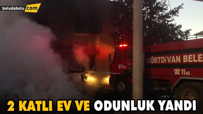 2 KATLI EV VE ODUNLUK YANDI
