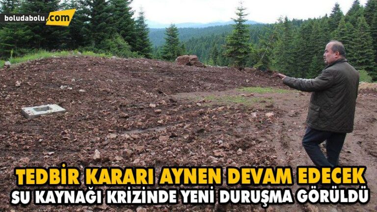 SU KAYNAĞI KRİZİNDE YENİ DURUŞMA GÖRÜLDÜ