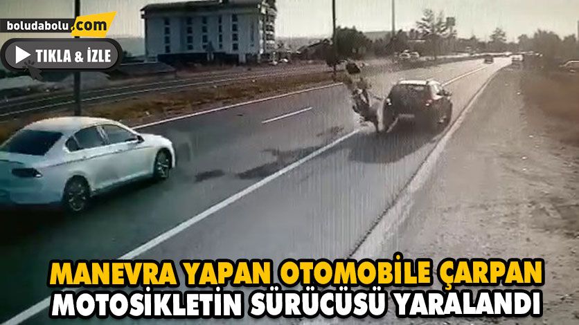 KAZA ANI, GÜVENLİK KAMERASINA YANSIDI KAZA ANI, GÜVENLİK KAMERASINA YANSIDI