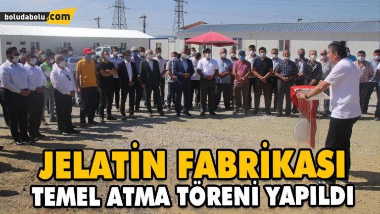 HELAL JELATİN İÇİN FABRİKA TEMELİ ATILDI